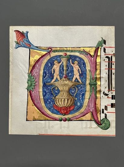 [Illuminated manuscript (fragment), circa...