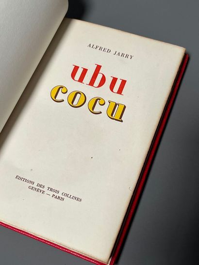 JARRY (Alfred). Ubu cocu. Restored in its...