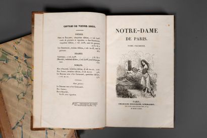 [HUGO (Victor)]. Notre-Dame de Paris. Paris,...