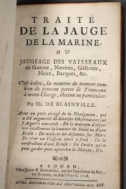 [Marine]. MOITOIRET DE BLAINVILLE (Antoine)....