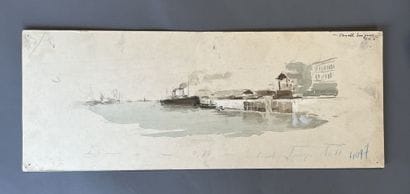 [Drawing]. Antoine CALBET (1860-1942): Important...