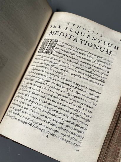 DESCARTES (René). [Opera philosophica]. Amstelodami,...
