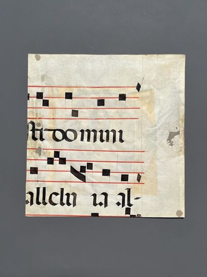 [Illuminated manuscript (fragment), circa...