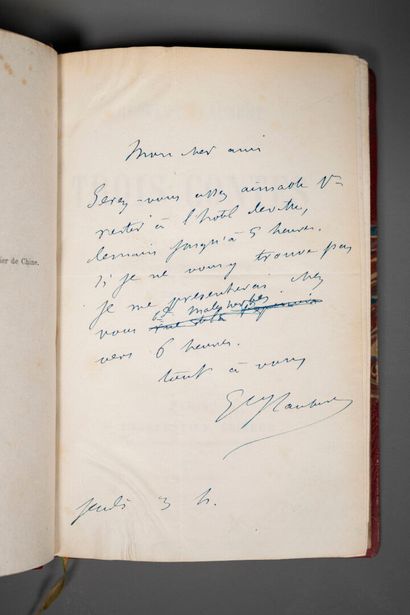 FLAUBERT (Gustave). Trois contes. Un cœur...