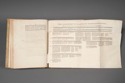 [Généalogie]. [CHÉRIN (Bernard) ; VERGÈS...