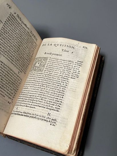 [Sixteenth-century book]. PAPON (Jean). Recueil...