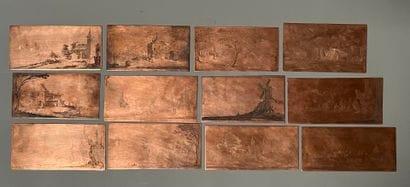 [Engraving]. [Copper dies]. CALLOT (Jacques)...