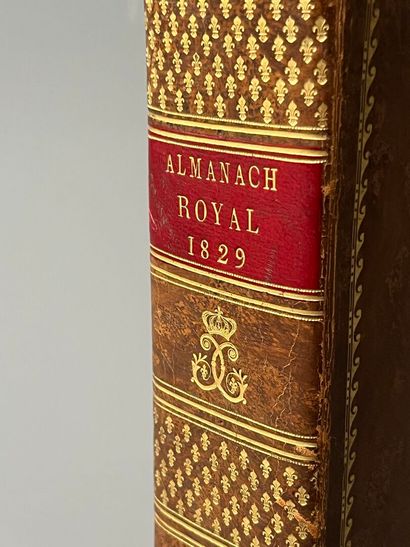 [Binding with arms]. ROYAL ALMANACH for the...