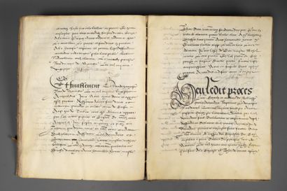 [Manuscript]. [Noblesse. Auvergne]. Confirmation...