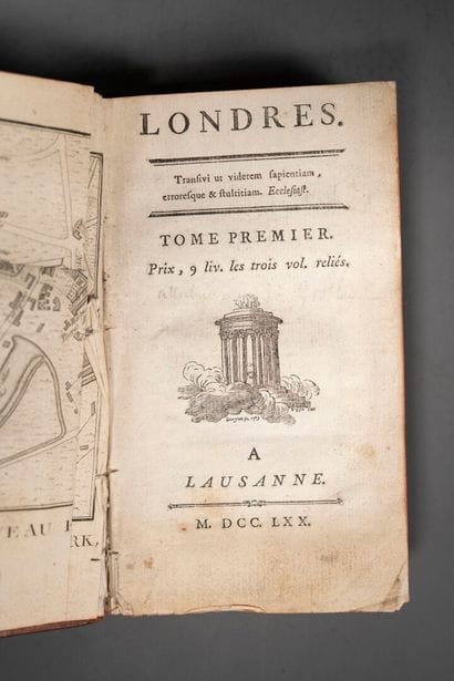 [Royaume-Uni]. [GROSLEY (Pierre-Jean)]. Londres....
