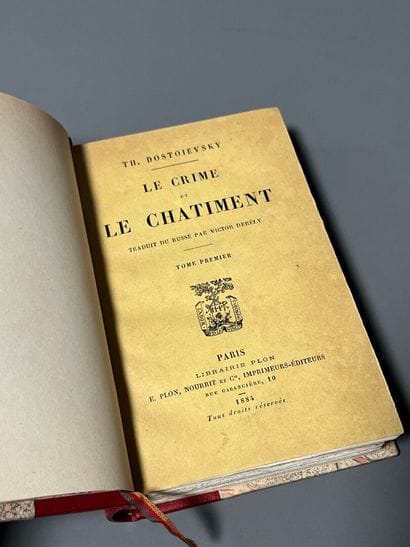 DOSTOIEVSKY (Fedor). Crime and Punishment....