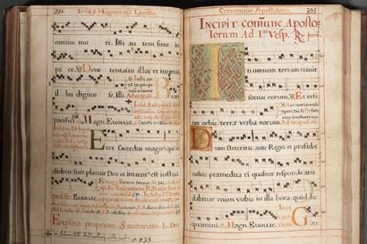 [Manuscript]. [Antiphonary, 18th c.]. Latin...