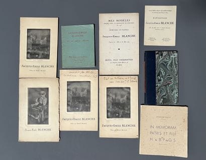 Jacques-Émile BLANCHE (1861-1942). Set of...