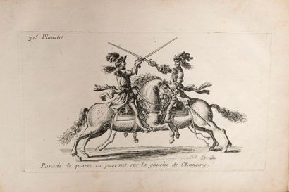 [Fencing]. LA TOUCHE (Philibert de). Les...