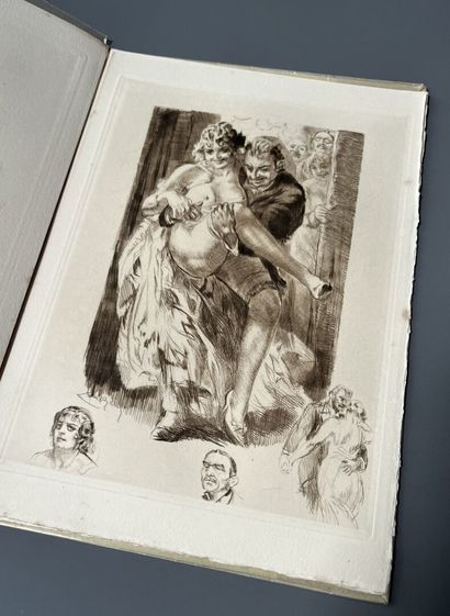 LOBEL-RICHE. MAUPASSANT (Guy de). La Maison...
