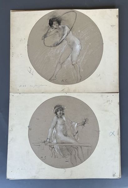 [Drawing]. Antoine CALBET (1860-1942): Important...
