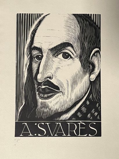 [Drawing]. Louis JOU (1881-1968). Set of...