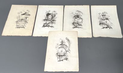 [Engraving]. [Ornament maker]. PILLEMENT...