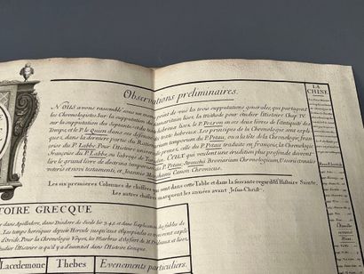 LENGLET DU FRESNOY (Nicolas). Tables chronologiques...