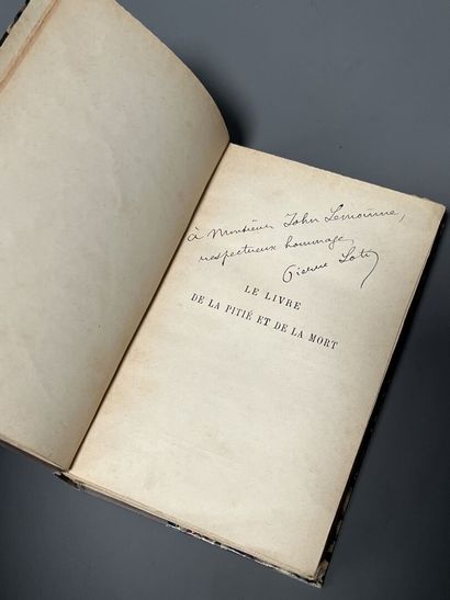 LOTI (Pierre). Le livre de la pitié et de...