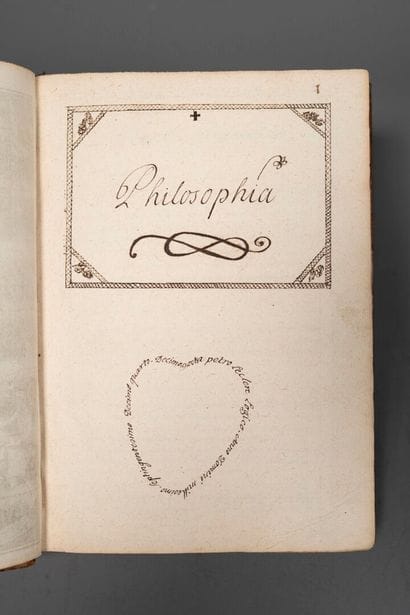 [Manuscript]. LECLERC (Pierre). Philosophia....