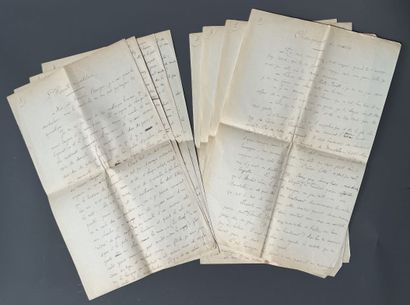 [Autograph manuscript]. NAU (John-Antoine)....
