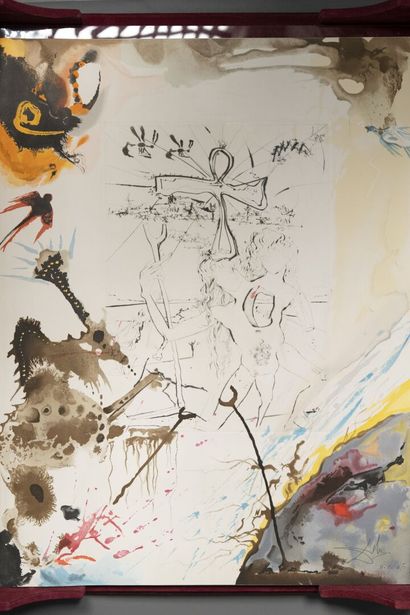 DALI. FREUD (Sigmund) Moses and Monotheism....