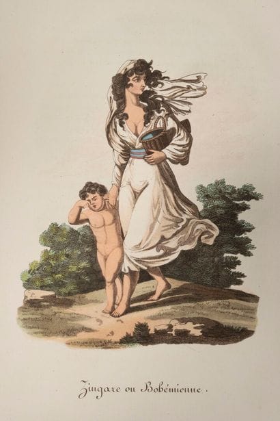[Engraving]. [Fashion, costume]. EYRIÈS (J.-B.-B.)....