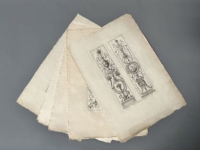 [Engraving]. [Ornamentalist]. FAY (Jean-Baptiste)....