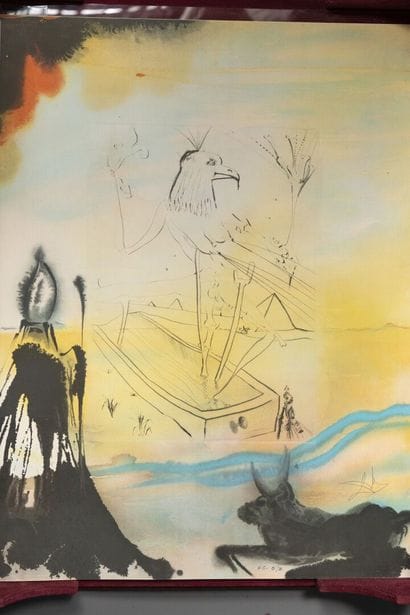DALI. FREUD (Sigmund) Moses and Monotheism....