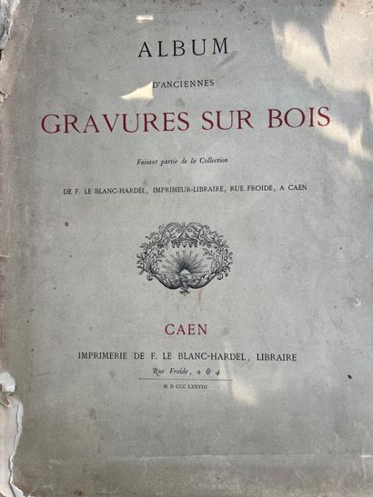 LE BLANC-HARDEL (F.). Album d'anciennes gravures...