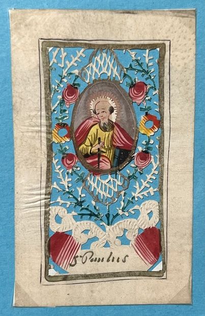 [Canivet]. SAINT PAUL. XVIIIe s. Velin. 8...