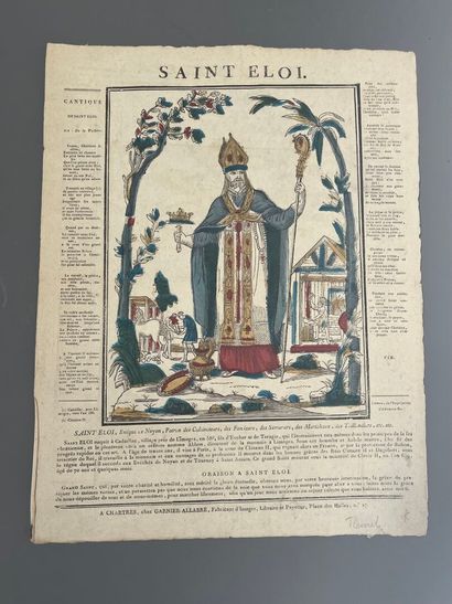 [Imagerie populaire]. SAINT ÉLOI. A Chartres,...