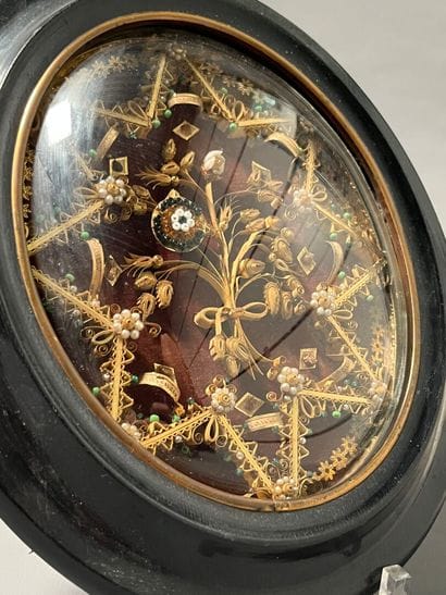[Paperolle-reliquaire]. 19th century. An...