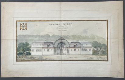 [Drawing]. [Architecture]. MÉWÈS (Charles...