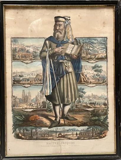 [Engraving]. [Compagnonnage]. Maître Jacques,...