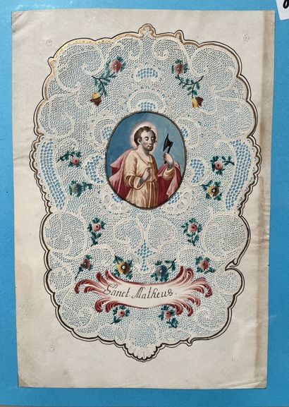 [Canivet]. SAINT MATHIEU. 18th century. Velin....