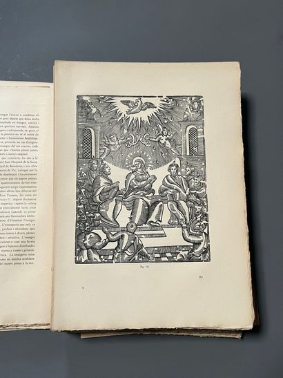 AMADES (Joan). Xilografies Gironines. Illustrat...