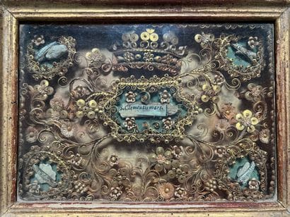 [Paperolle-reliquary]. SAINT CLEMENT; SAINT...