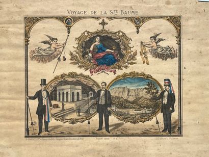 [Engraving]. [Compagnonnage]. Voyage de la...