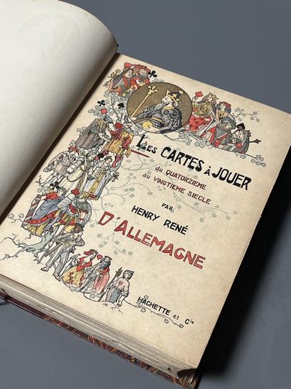 GERMANY (Henry-René d'). Les cartes à jouer...