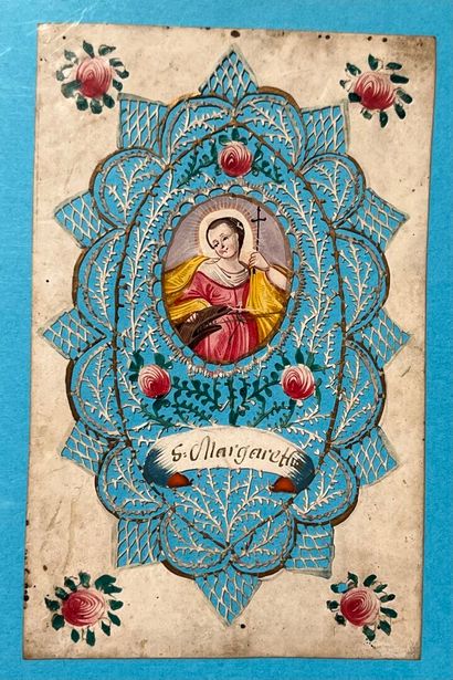 [Canivet]. SAINTE MARGUERITE. XVIIIe s. Velin....