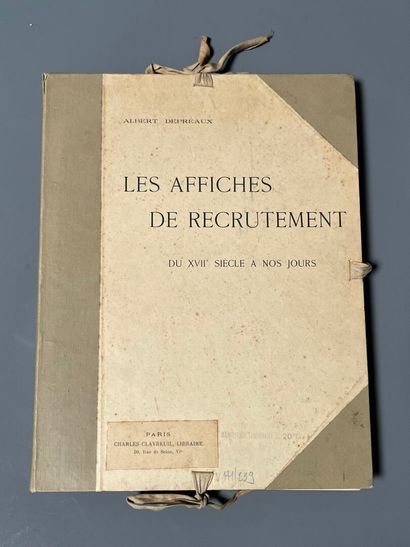 DEPREAUX (Albert). Recruitment posters from...