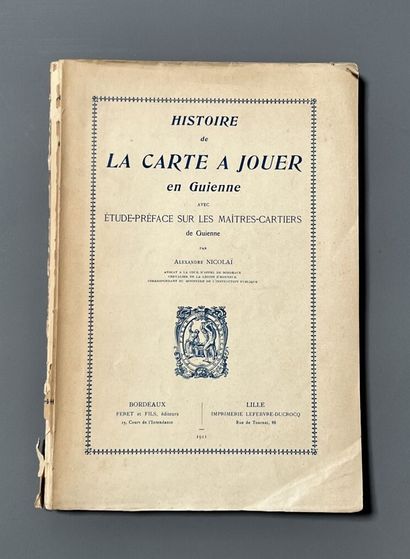 NICOLAI (Alexandre). Histoire de la carte...