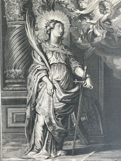 [Engraving]. SAINTE CATHERINE. A Paris, chez...