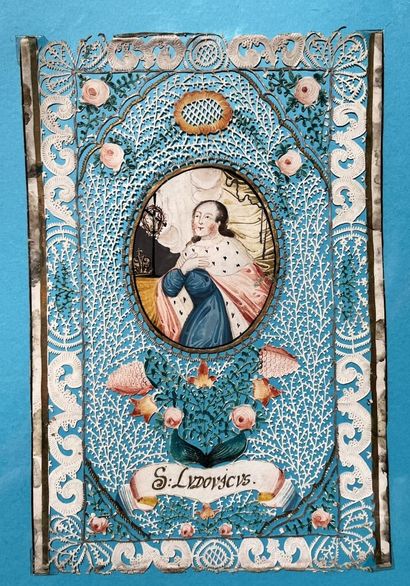 [Canivet]. SAINT LOUIS. 18th c. Paper. 22x14...