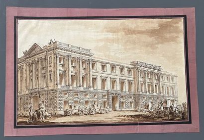 [Drawing]. [Architecture]. Original drawing,...