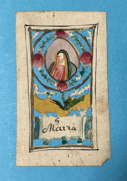 [Canivet]. MARIE. Vers 1800. Papier. 8x4...