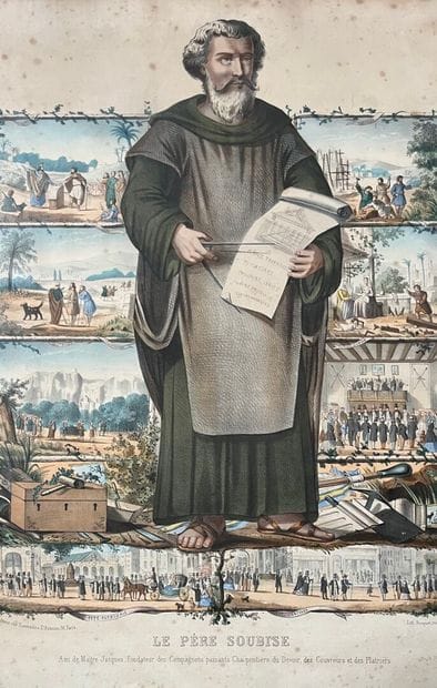 [Engraving]. [Compagnonnage]. Le Père Soubise,...