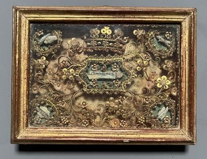 [Paperolle-reliquary]. SAINT CLEMENT; SAINT...